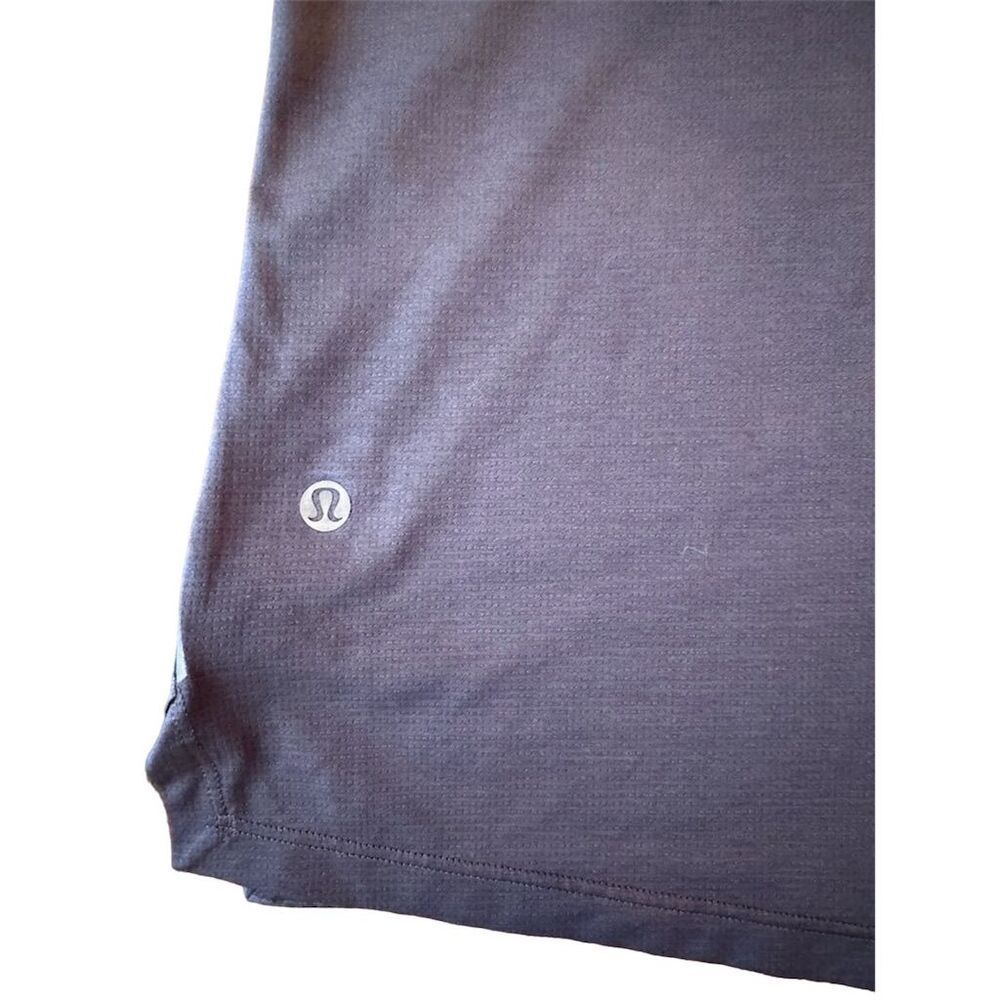 Lululemon Men's Short Sleeve Athletic T-Shirt Gray Size S - Picture 5 of 5